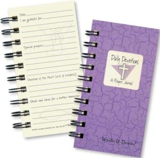 0835445006177 Daily Devotions Journal Mini Purple