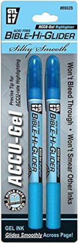 634989890224 Accu Gel Bible Hi Glider Highlighter 2 Pack