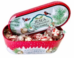 641520003357 Jesus Our Greatest Blessin Tin Soft Peppermint