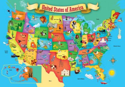 705988117022 United States Of America (Puzzle)