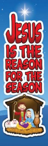 730817357843 Jesus Is The Reason For The Season Bookmarks Pack Of 25