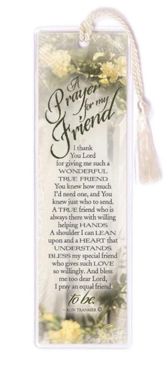 780308013468 Prayer For My Friend Tassel Bookmark