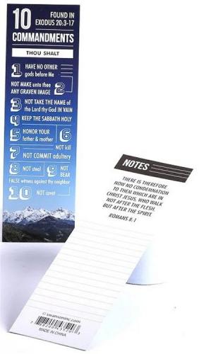 788200435203 10 Commandments Bookmark Pack Of 25