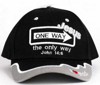 788200537570 1 Way Jesus Cap