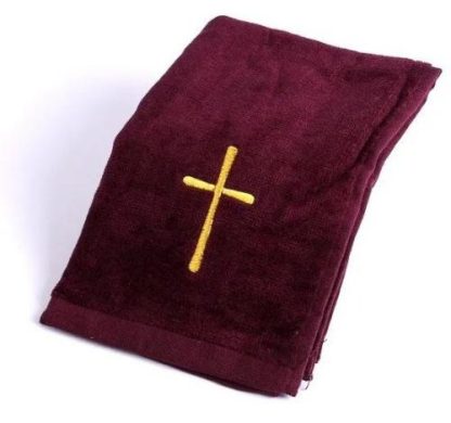 788200539062 Pastor Towel Cross