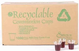 788200565580 Recyclable Communion Cups 1000 Pack