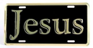 788200876228 Jesus Deluxe Auto Tag