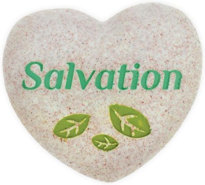 798890145924 Salvation Heart Pocket Stone