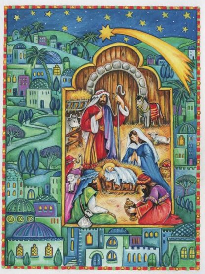 819273020383 Born In Bethlehem Traditional Advent Calendar