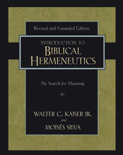 9780310279518 Introduction To Biblical Hermeneutics (Expanded)