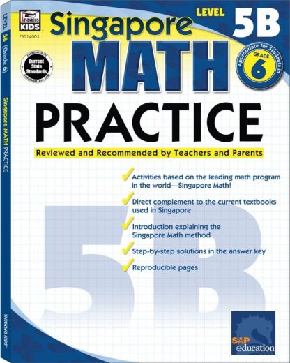 9780768240054 Singapore Math Practice Level 5B