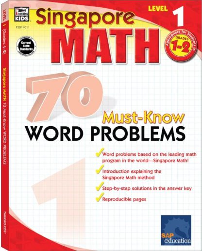 9780768240115 Singapore Math 70 Must Know Word Problems Grades 1-2