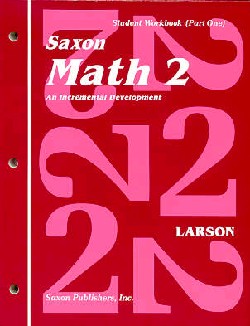 9780939798827 Saxon Math 2 Student Workbook And Fact Cards (Student/Study Guide)