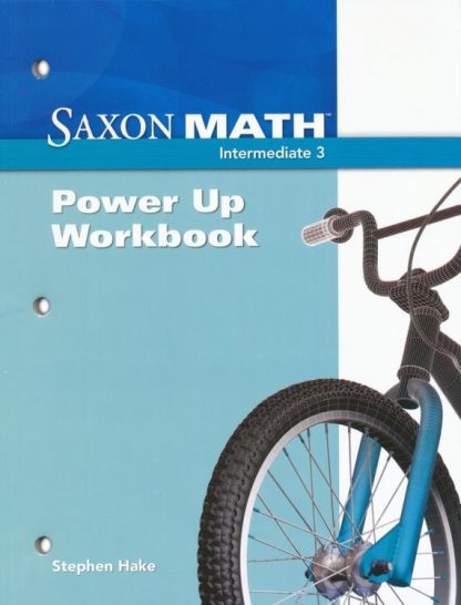 9781600325106 Saxon Math Intermediate 3 Power Up Workbook