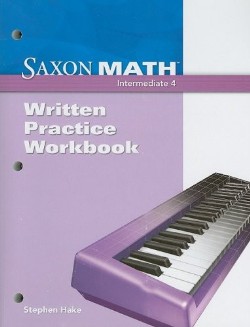 9781600326820 Saxon Math Intermediate 4 Written Practice Workbook