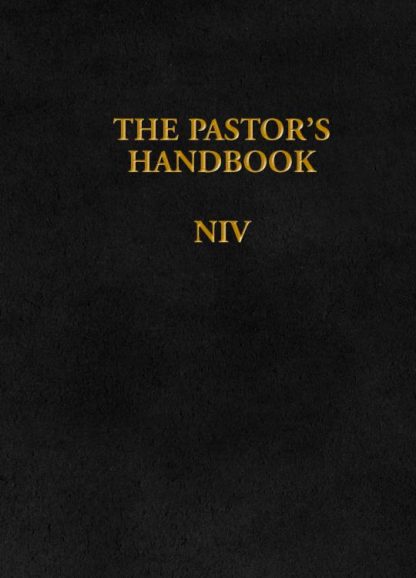 9781600661723 Pastors Handbook NIV (Revised)