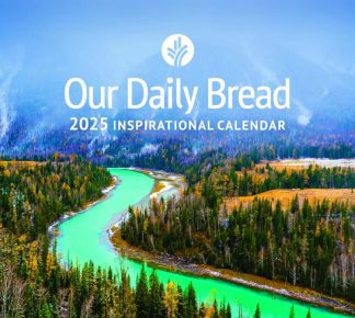 9781640703117 Our Daily Bread 2025 Inspirational Wall Calendar