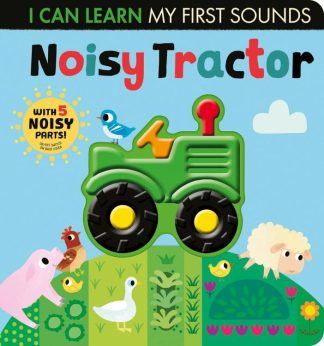 9781680106695 Noisy Tractor : My First Sounds - With 5 Noisy Parts - Quiet Switch On Back