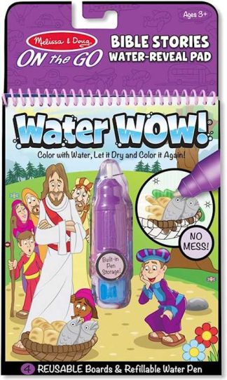 0000772094054 On The Go Water Wow Bible Stories