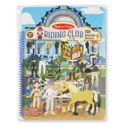 000772094108 Puffy Sticker Activity Book Riding Club