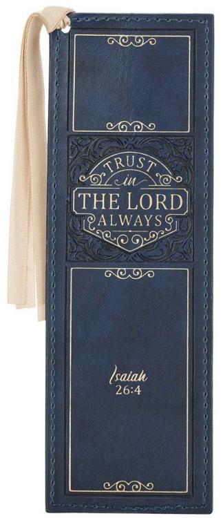 1220000137646 Trust In The LORD Always Faux Leather Isaiah 24:6