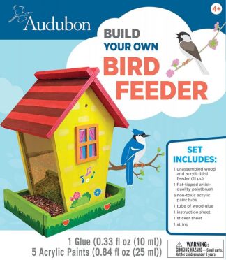 705988222122 Audubon Build Your Own Bird Feeder Paint Kit