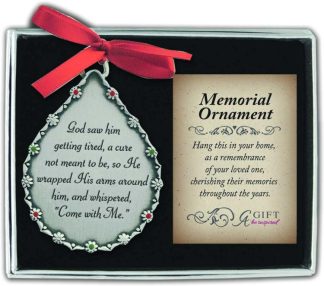 785525236935 God Saw Him Memorial (Ornament)