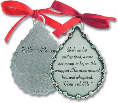 785525237093 God Saw Her Memorial (Ornament)