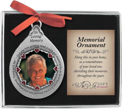 785525243742 In Loving Memory Him (Ornament)