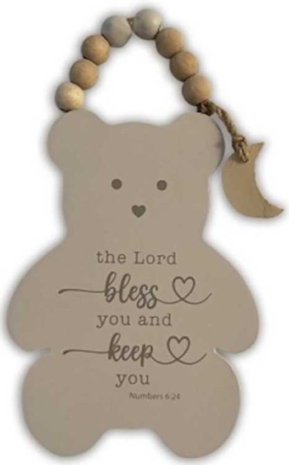 785525315586 Lord Bless You And Keep You Bear Numbers 6:24 (Plaque)