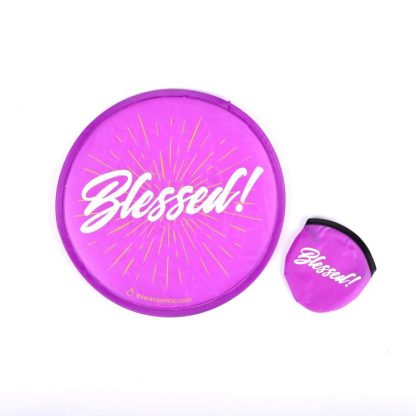 788200582587 Foldable Hand Fan Blessed Pack Of 6