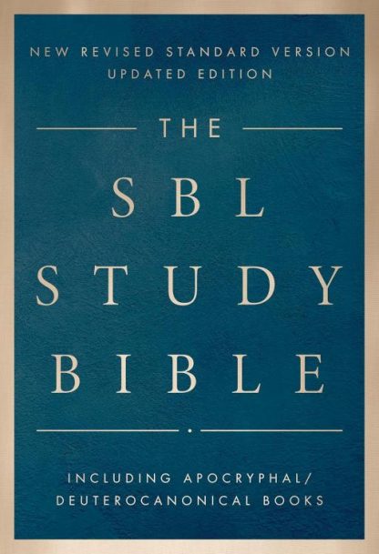 9780062969439 SBL Study Bible Including Apocryphal Deuteroncanonical Books