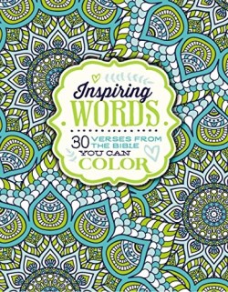 9780310757283 Inspiring Words : 30 Verses From The Bible You Can Color