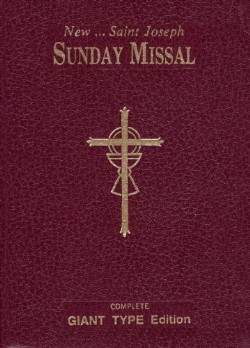 9780899428222 New Saint Joseph Sunday Missal (Large Type)