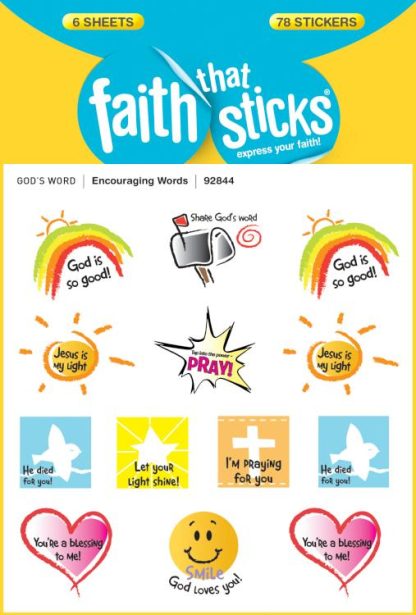 9781414392844 Encouraging Words Stickers