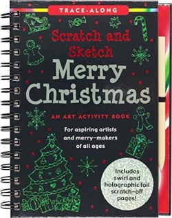 9781441334022 Scratch And Sketch Merry Christmas Trace Along