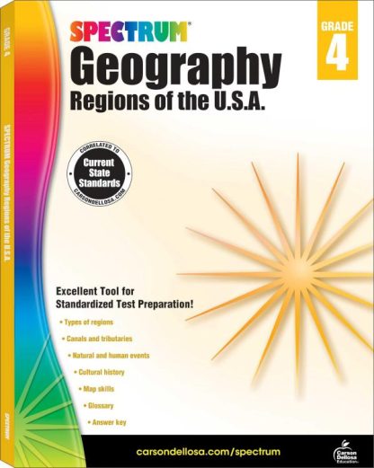 9781483813011 Spectrum Geography Grade 4