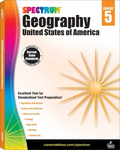 9781483813028 Spectrum Geography Grade 5