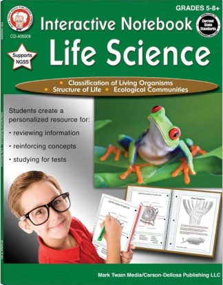 9781622236862 Interactive Notebook Life Science 5-8