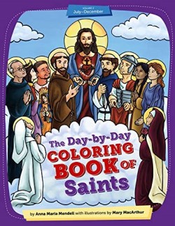 9781644131190 Day By Day Coloring Book Of Saints Volume 2