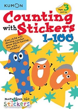 9781941082799 Counting With Stickers 1-100