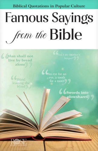 9798400502460 Famous Sayings From The Bible