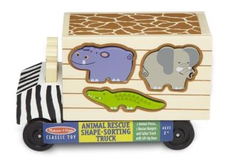 000772051804 Animal Rescue Shape Sorting Truck