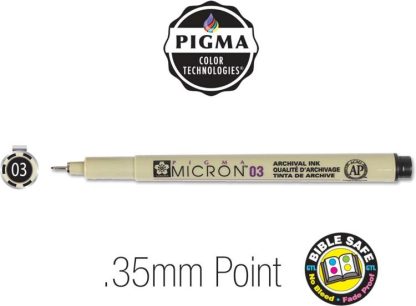 084511306400 Pigma Micron 03 Bible Journaling Pen