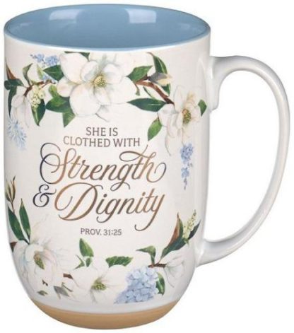 1220000325654 She Is Clothed With Strength And Dignity Prov 31:25 Ceramic