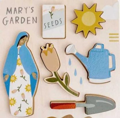 810049080938 Marys Garden Wooden Puzzle