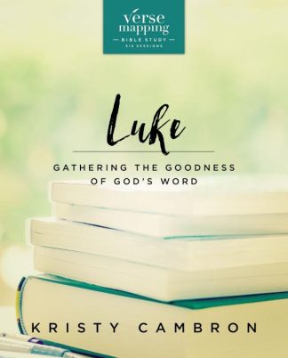 9780310089896 Verse Mapping Luke (Student/Study Guide)