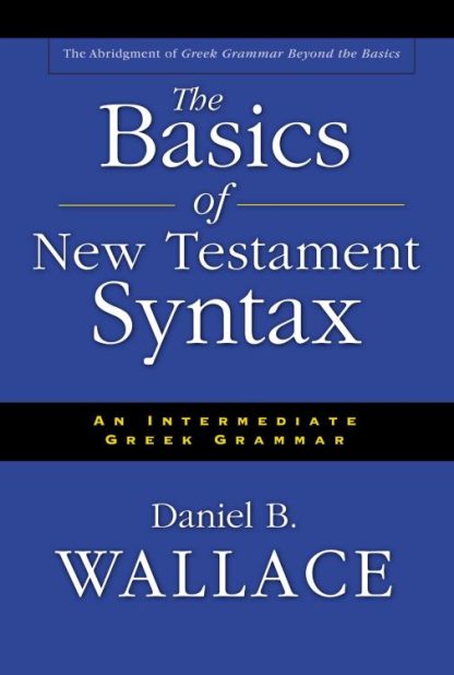 9780310232292 Basics Of New Testament Syntax