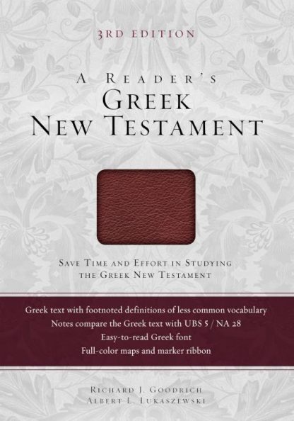 9780310516804 Readers Greek New Testament 3rd Edition