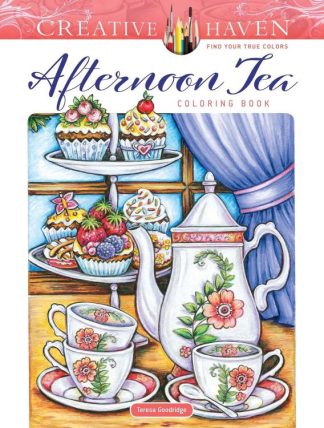 9780486851716 Afternoon Tea Coloring Book